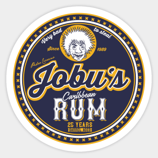 Jobu's Rum parody Sticker